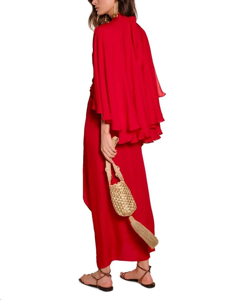 Cape Town Silk Ankle Dress