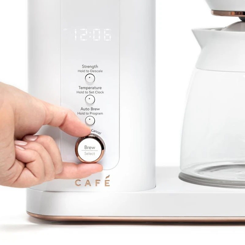 Café™ Specialty Drip Coffee Maker with Glass Carafe