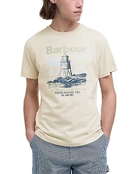 Barbour Harbourside Regular Fit Graphic Logo Tee