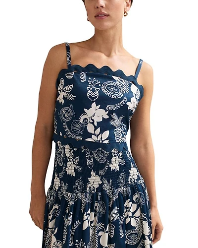 Evalina Print Top