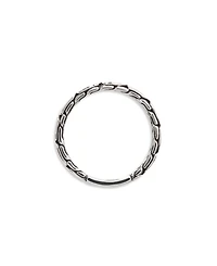 Sterling Silver Carved Chain Band Ring