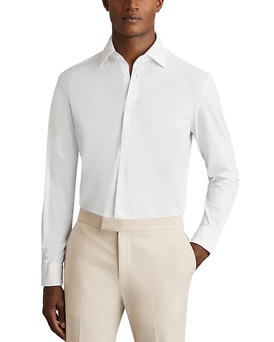 Reiss Voyager Travel Slim Fit Shirt