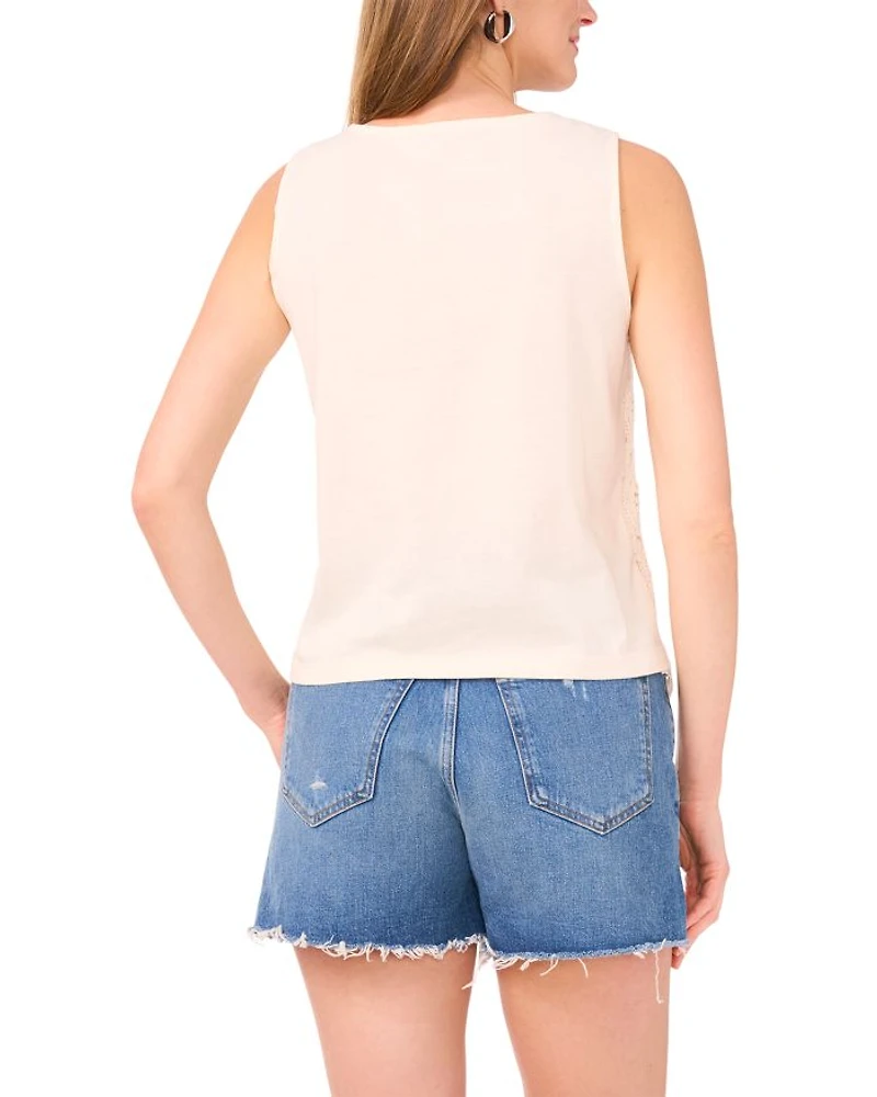 Crochet Front Tank Top