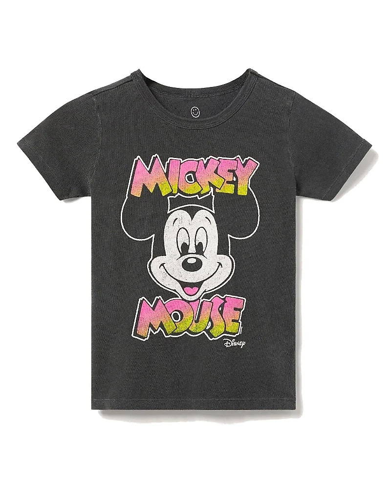 Junk Food Clothing Unisex Retro Mickey Tee - Little Kid, Big Kid