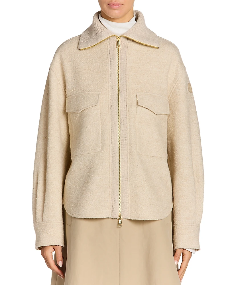 Moncler Zip Front Shirt