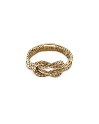 14K Yellow Gold Love Knot Ring