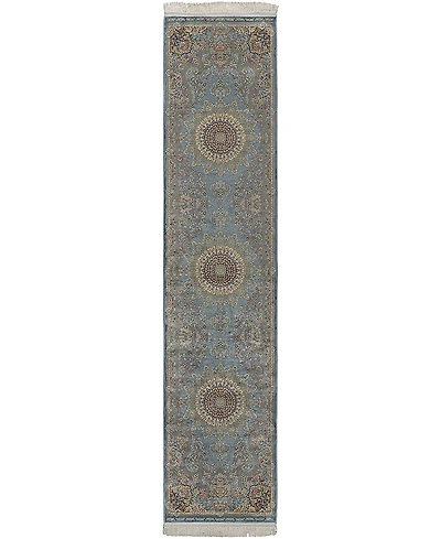 Mink Home Majestic Elegance Tabriz Runner Area Rug