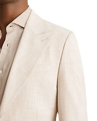 Kai Pinstripe Slim Fit Suit Jacket