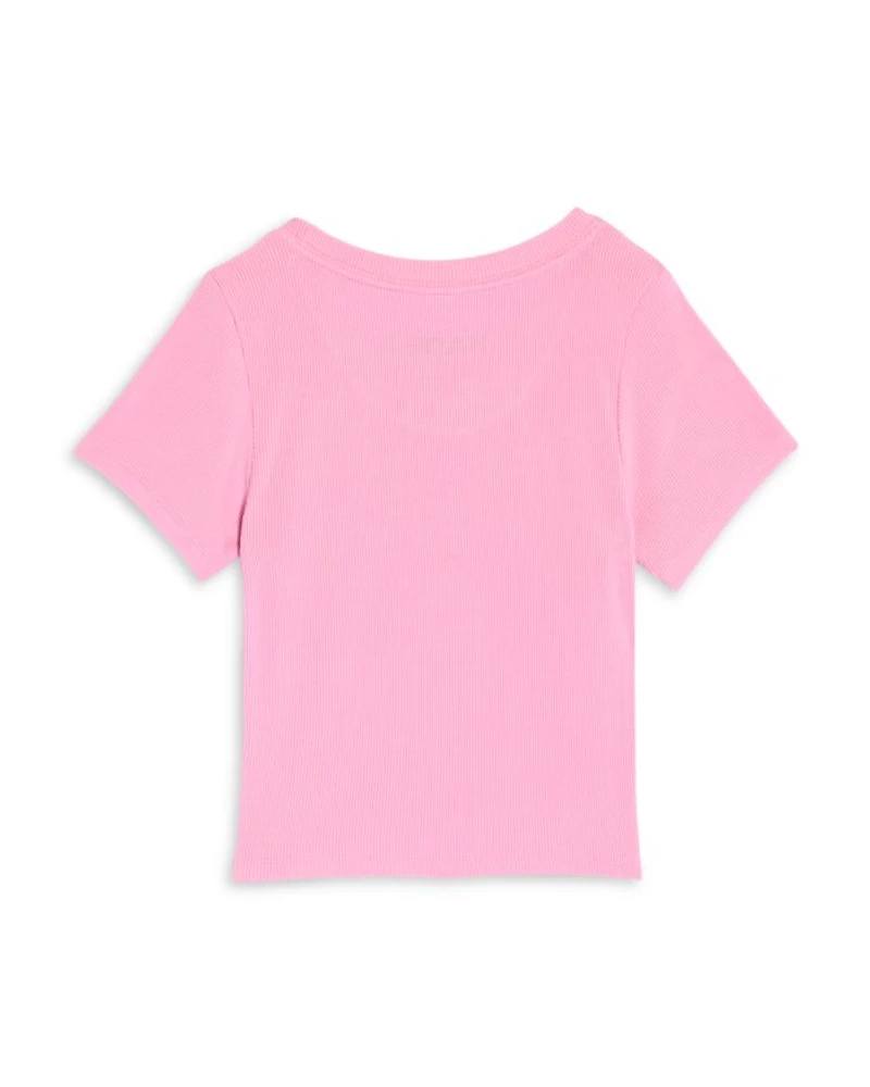 Girls' Livi Ribbed Tee