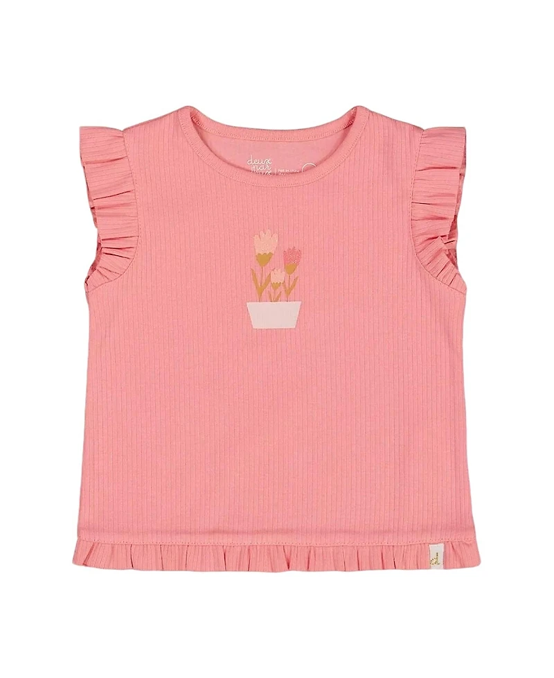 Deux par Girls' Rib Tank Top - Little Kid