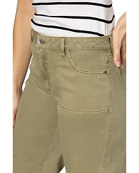 District High Rise Column Ankle Jeans Bamboo