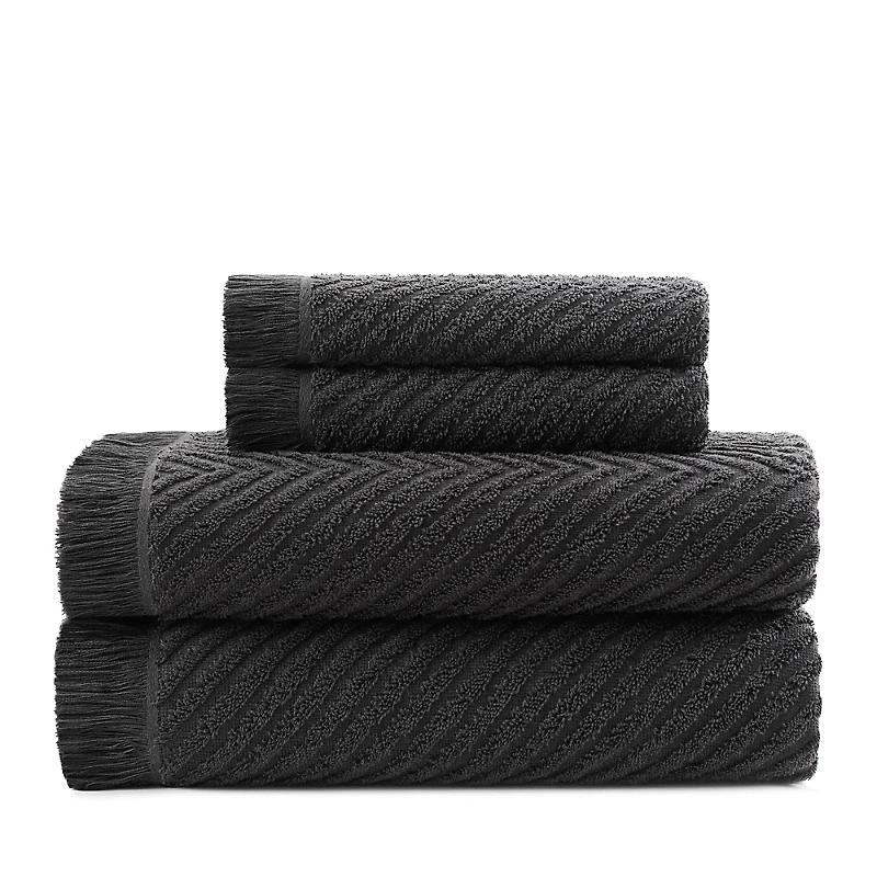 Dkny Pure Yarn Dyed Waffle Cotton Bath and Hand Towel 4-Piece Set