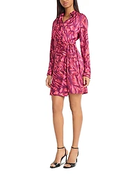 Side Tie Shirt Dress