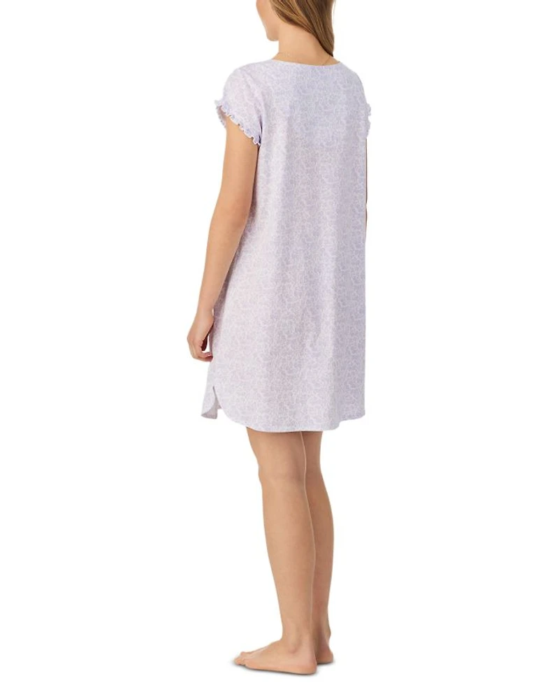 Printed Short Sleep Shirt