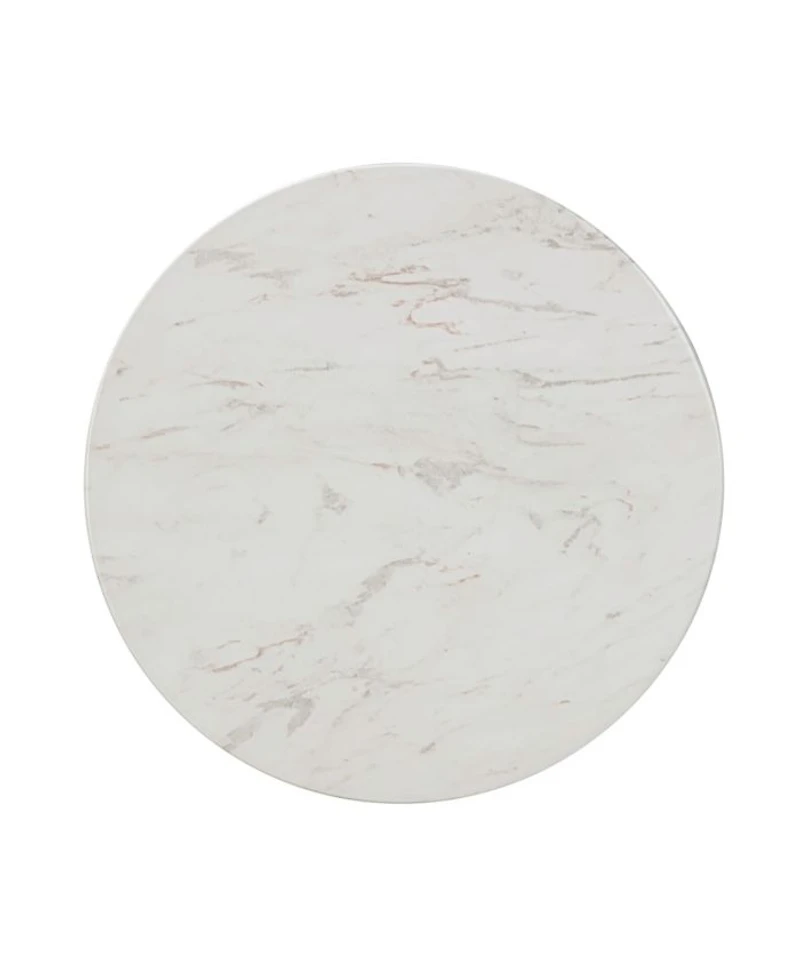 Chip Marble Print Indoor/Outdoor Side Table