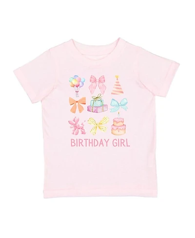 Sweet Wink Girls' Birthday Girl Cutie Short Sleeve T-Shirt