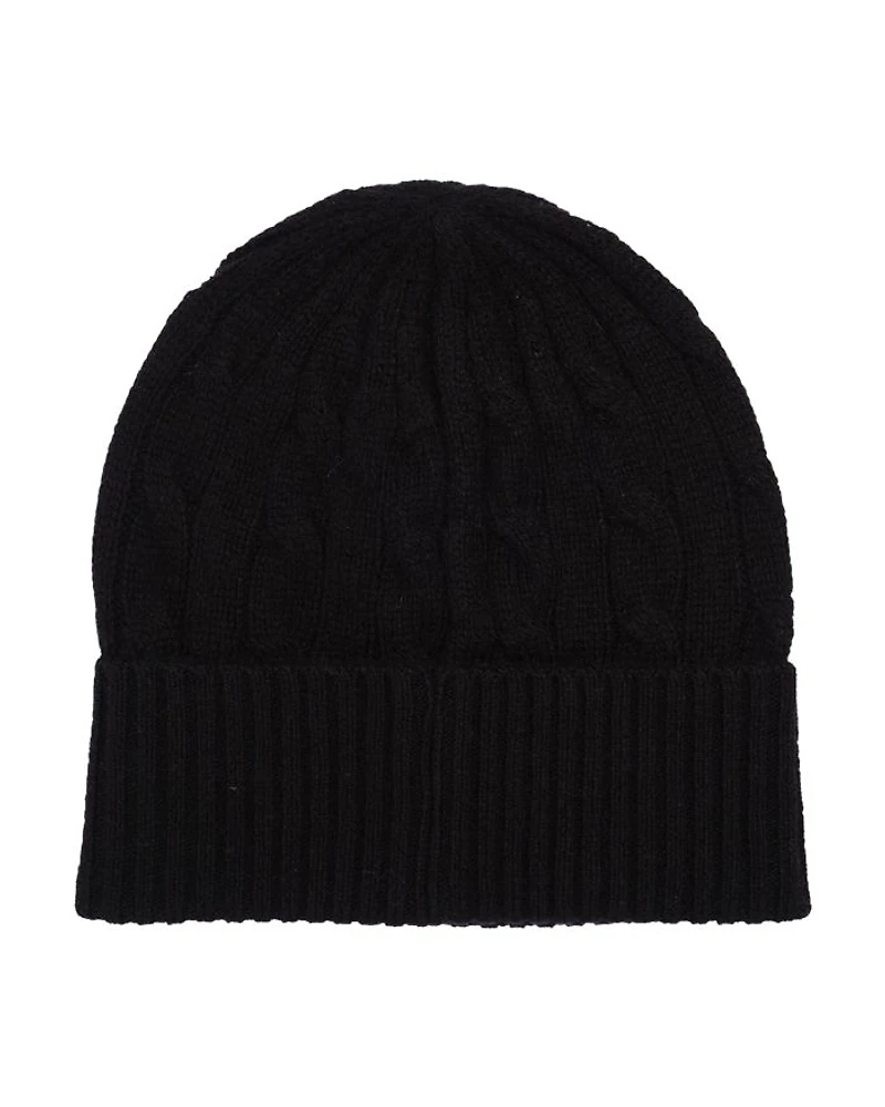 Wool & Cashmere Cable Beanie