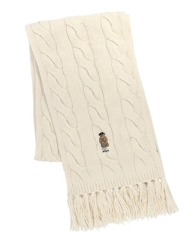 Fall Bear Scarf