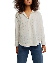Mae Eyelet Embroidered Shirt