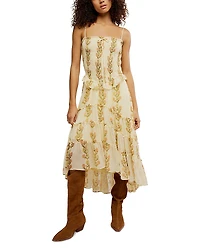 Free People Alejandra Floral Midi Dress