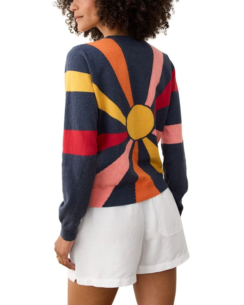 Exploded Sun Sweater