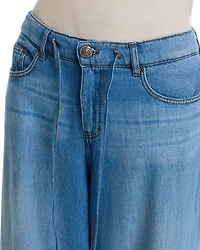 Leny Wide Leg Jeans Light Indigo