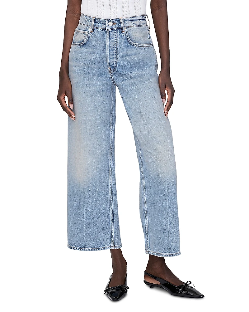 Anine Bing Heath High-Rise Baggy Jeans