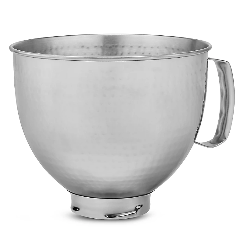 KitchenAid 5 Quart Tilt Head Hammered Stainless Steel Bowl