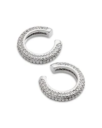 Micro Pave Cuff Earrings