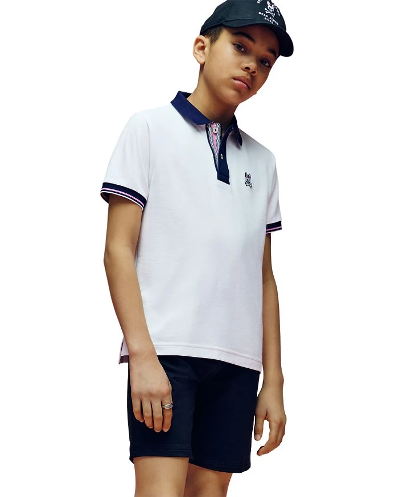 Unisex Archive Classic Bunny Piqué Polo - Little Kid, Big Kid