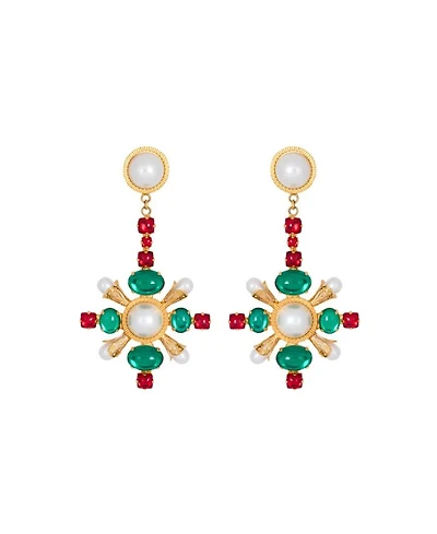 Baroque Pendant Earrings