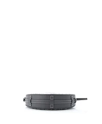 Hirondelle Shoulder Bag Coated Canvas and Leather
