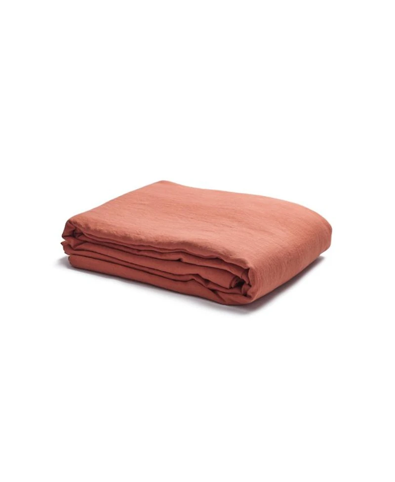 Plain Linen Duvet Cover, King
