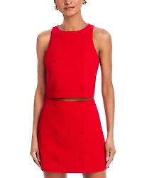 French Connection Azra Twill Top