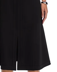 Slit Front A Line Skirt