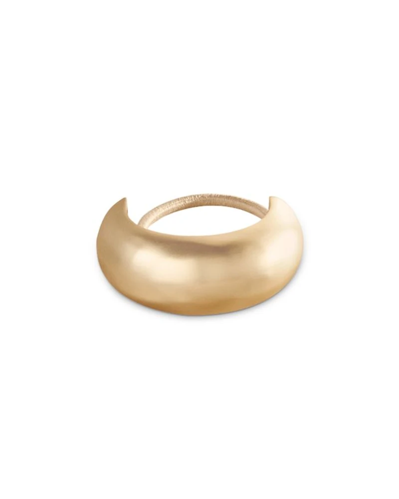 Brilliant Cuff Arched Metal Hair Tie