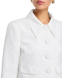 Cropped Collared Jacket