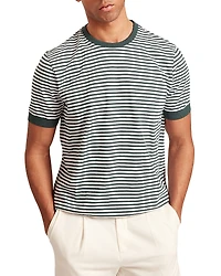 Ted Baker Ourme Classic Stripe Cotton Tee