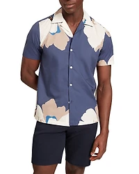 Ted Baker Hebbden Floral Graphic Regular Fit Shirt