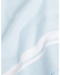 Eauts Block Stripe Trim Cotton Knit Tee