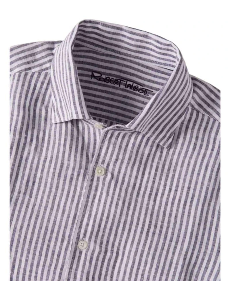 Morgan Stripe Linen Shirt