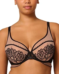 Simone Perele Romance Sheer Plunge Bra