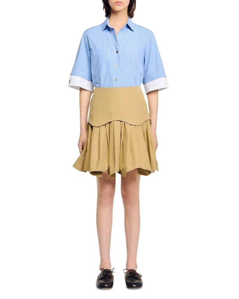 Ruffled Skirt