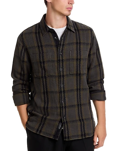 rag & bone Herringbone Plaid Over