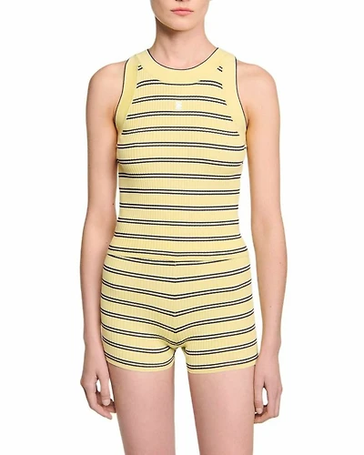 Rib Knit Vest Top