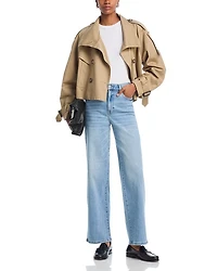 High Rise Dad Jeans Medium Wash - Exclusive