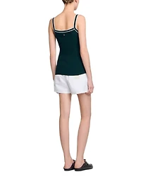 Two Tone Knit Tank