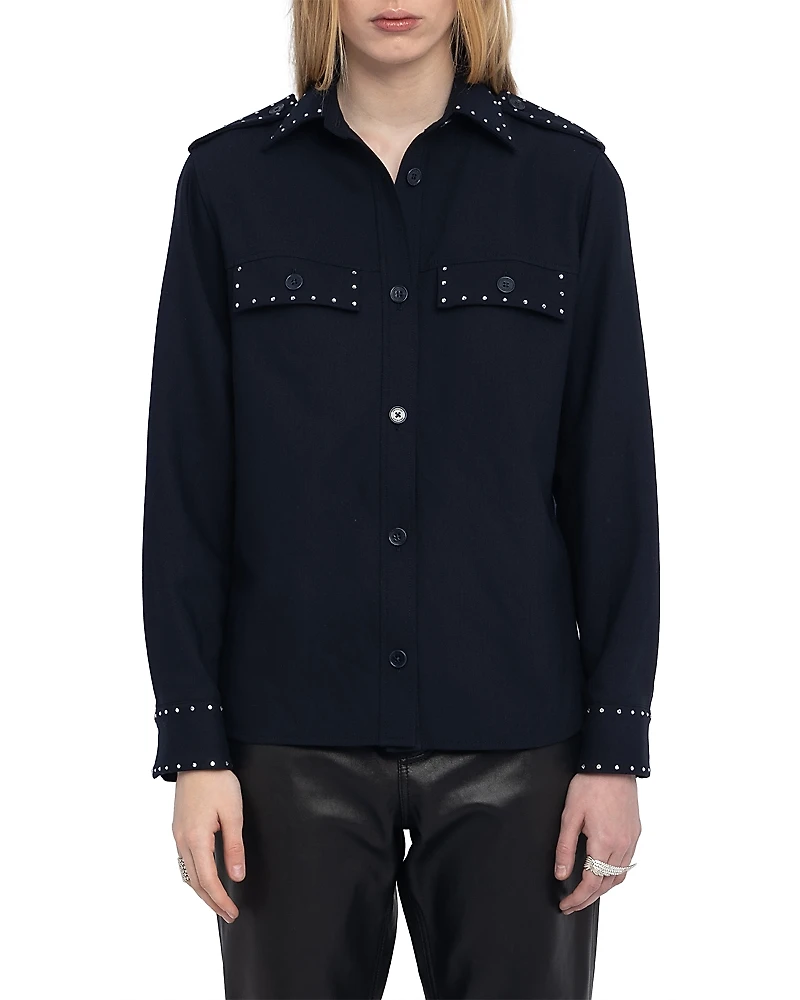 Zadig & Voltaire Taskam Tailleur Strass Shirt