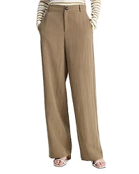 Vince Mid Rise Relaxed Wide Leg Pants