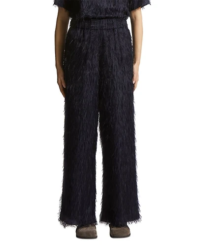 Faux Fur Pants